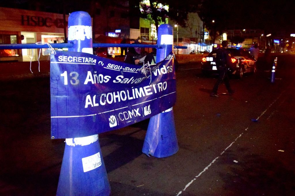 Fechas, horarios y todo sobre el alcoholímetro para Navidad y Año Nuevo en CDMX