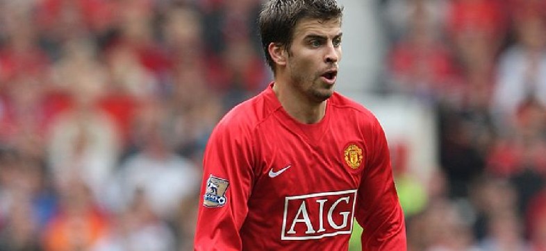 La difícil etapa de Gerard Piqué en el Manchester United