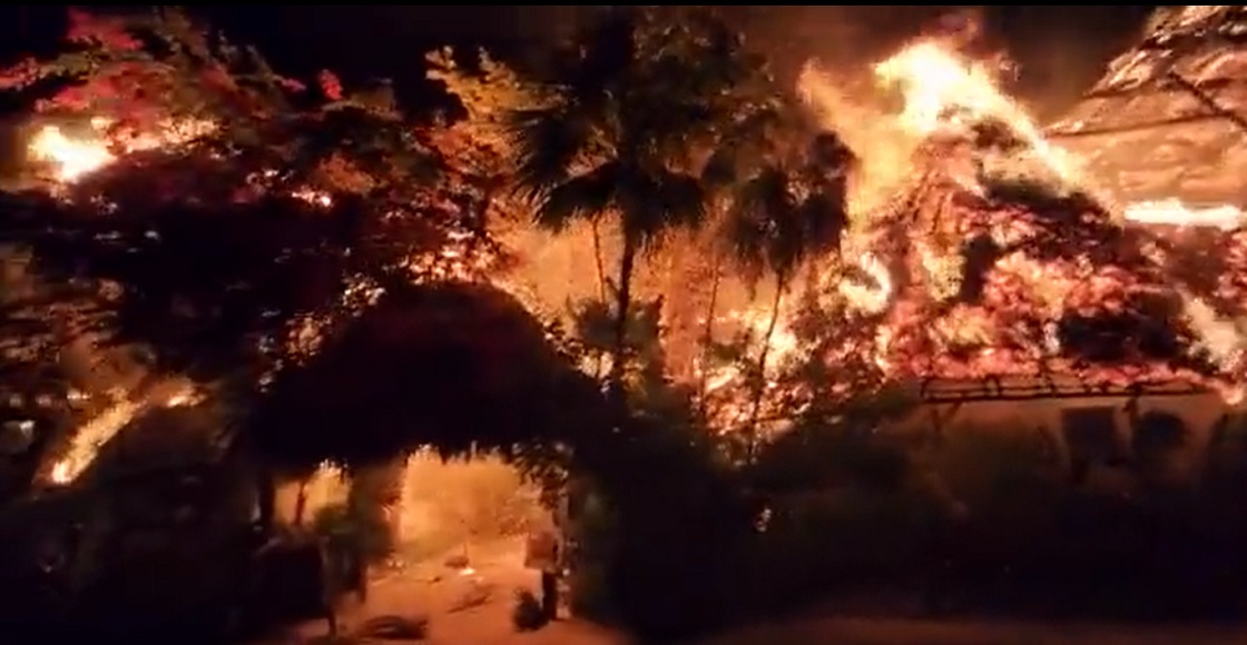 incendio isla de holbox 1