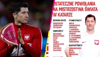 Apréndanse los nombres: Polonia da a conocer la lista de 26 jugadores con los irá a Qatar 2022