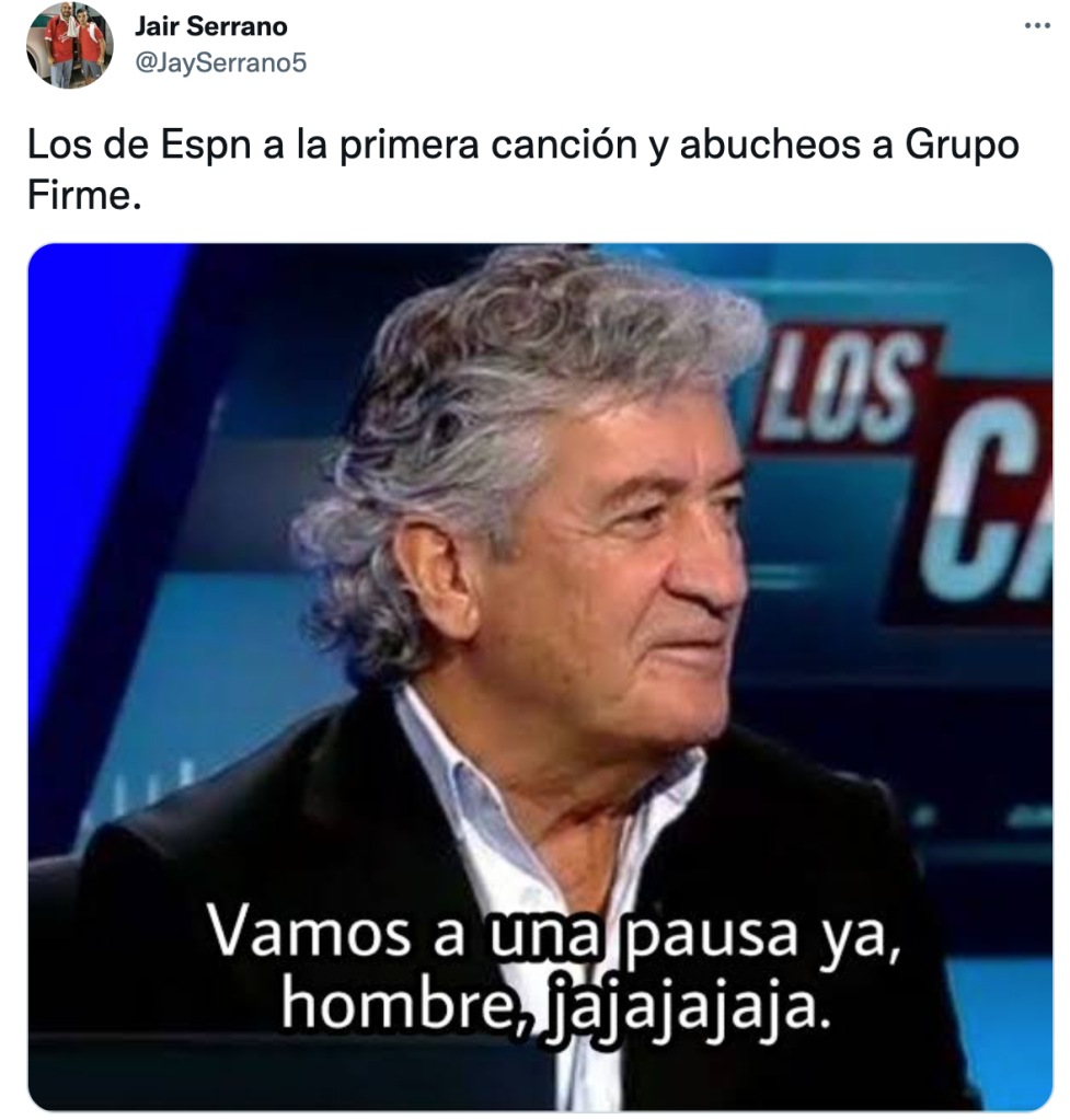 Mejores memes de la presentación de Grupo Firme en juego de NFL