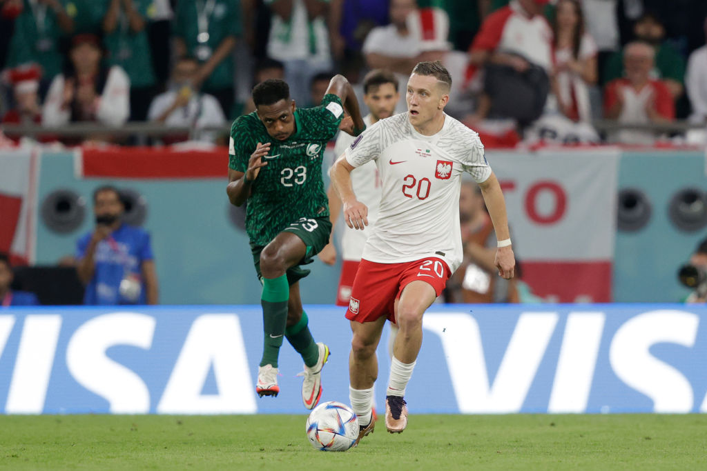 Piotr Zielinski de Polonia en Qatar 2022