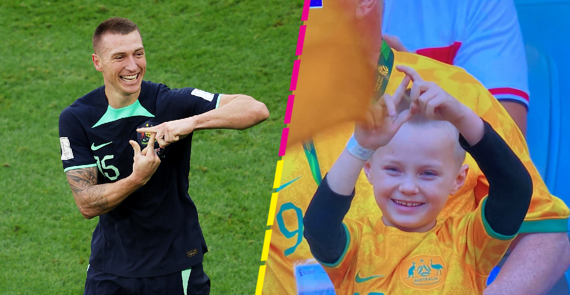 Mientras dormías: Mitchell Duke y el emotivo festejo a su hijo en el Túnez vs Australia de Qatar 2022