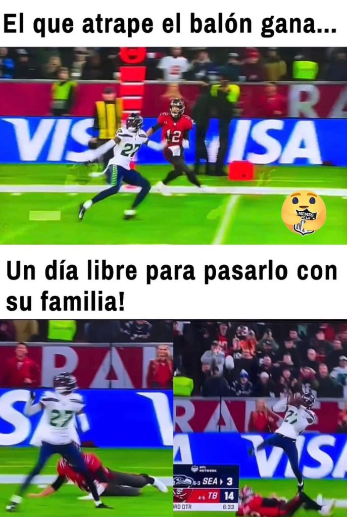 Meme semana 10 de la NFL