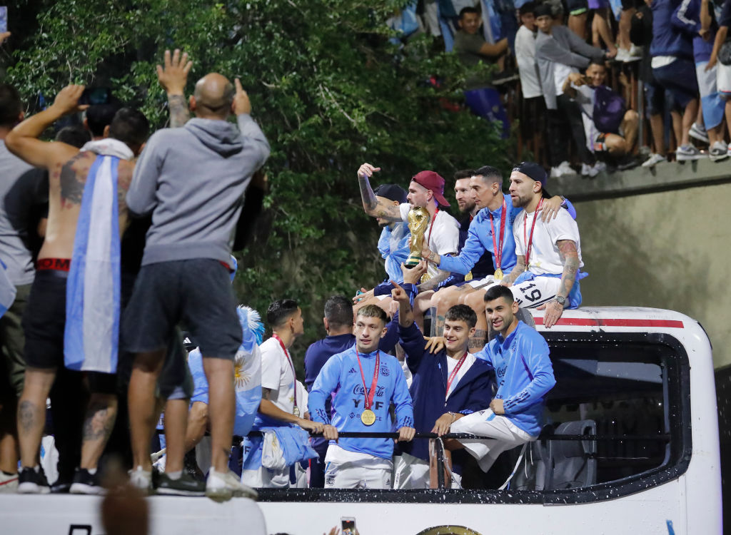 EN VIVO: Los festejos de Argentina en Buenos Aires con la Copa del Mundo