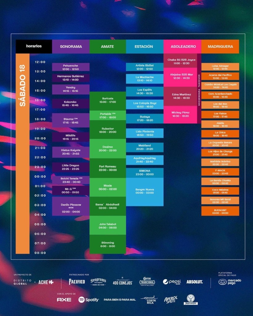 Experiencias, comida, y horarios: Todo lo que debes saber de Bahidorá 2023