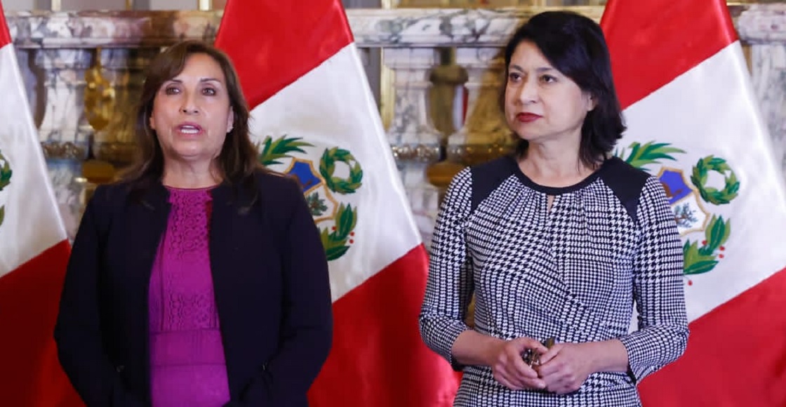 cancilleria y presidenta de perú