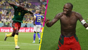 El golazo y expulsión de Vincent Aboubakar en la sorpresiva derrota de Brasil ante Camerún en Qatar 2022