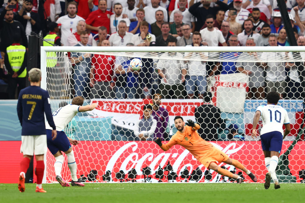 Harry Kane penal fallado Inglaterra vs Francia