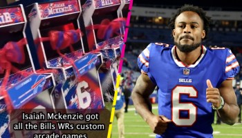 El mejor amigo del mundo: Isaiah McKenzie dio un detallito de navidad a sus compañeros receptores de Bills