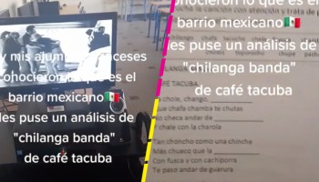 Maestra le enseña palabras mexicanas a sus alumnos franceses con "Chilanga banda"