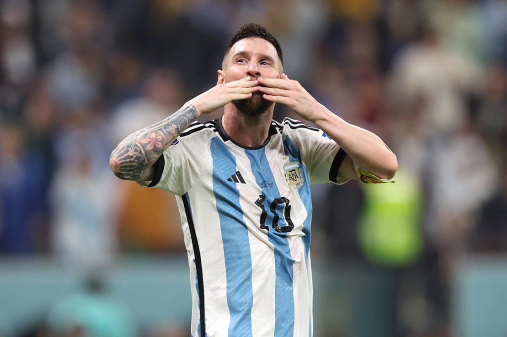 Messi Argentina vs Croacia Qatar 2022