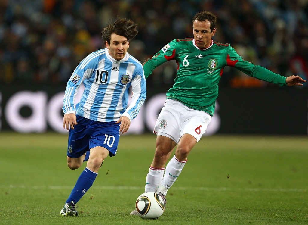 Messi en Sudáfrica 2010