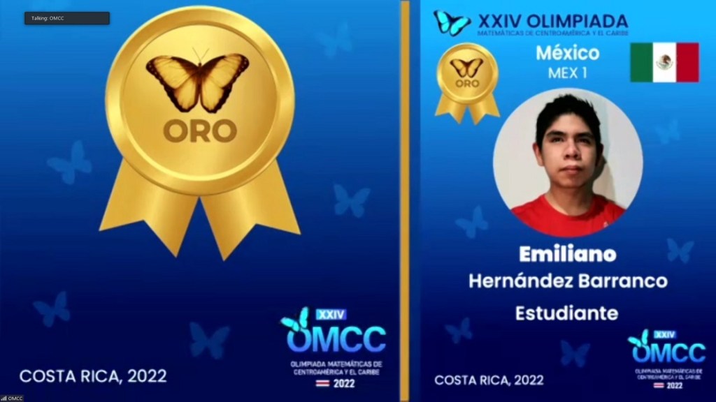 mexicanos olimpiada matematica centroamerica caribe 1