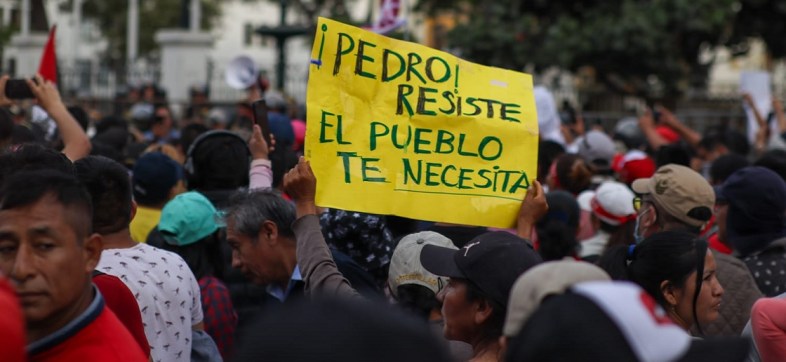 pedro castillo peru manifestaciones