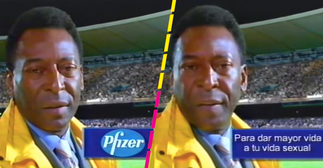 La polémica campaña que protagonizó Pelé para promover el uso de viagra