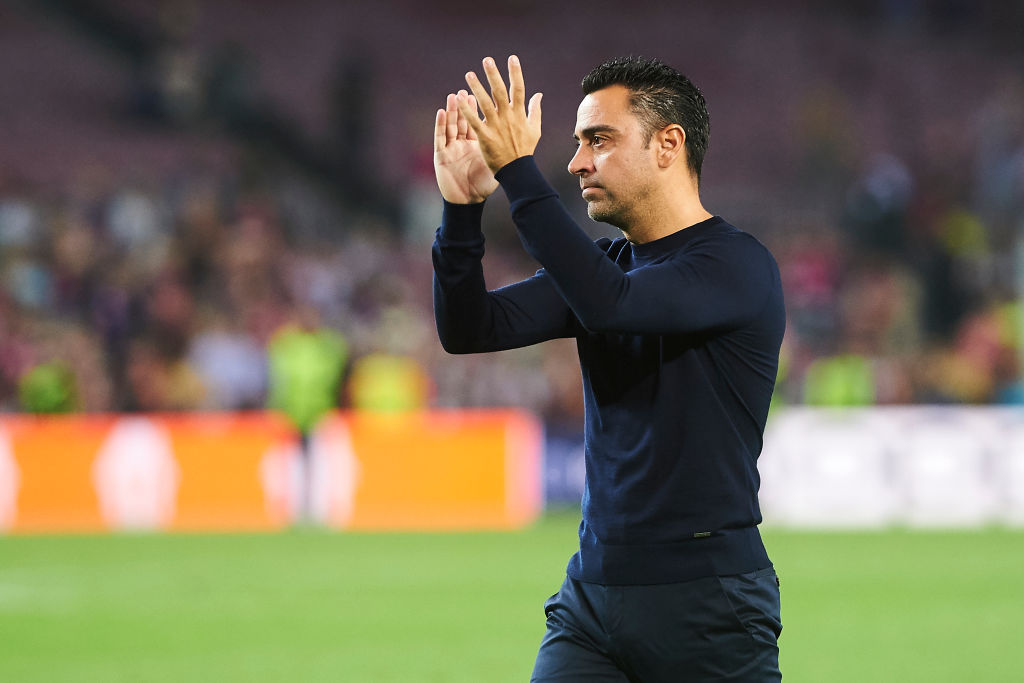 Xavi Hernández, DT del Barcelona