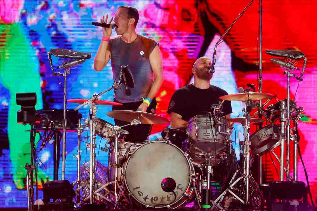 Coldplay en Los Angeles Rose Bowl Pasadena