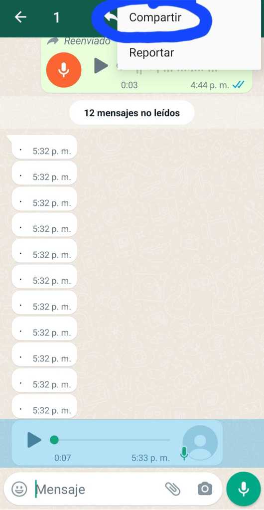 Así puedes escuchar un mensaje de voz en Whatsapp sin que se den cuenta
