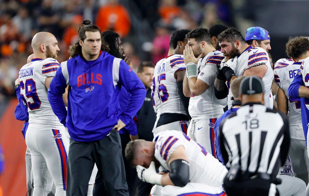 La NFL ya tomó una decisión respecto al partido suspendido entre Bills y  Bengals - Para Ganar