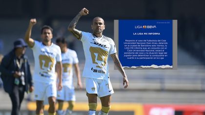 La postura de la Liga MX (¿y Pumas?) sobre Dani Alves y su detención por agresión sexual