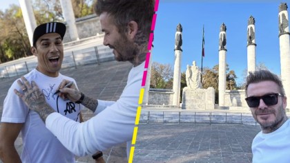 Las mejores fotos, memes y reacciones de la visita de David Beckham en México