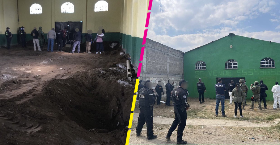 Hallan fosa con restos humanos en el Edomex tras detener a un líder del CJNG