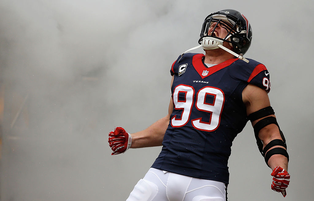 J.J. Watt con los Texans de Houston