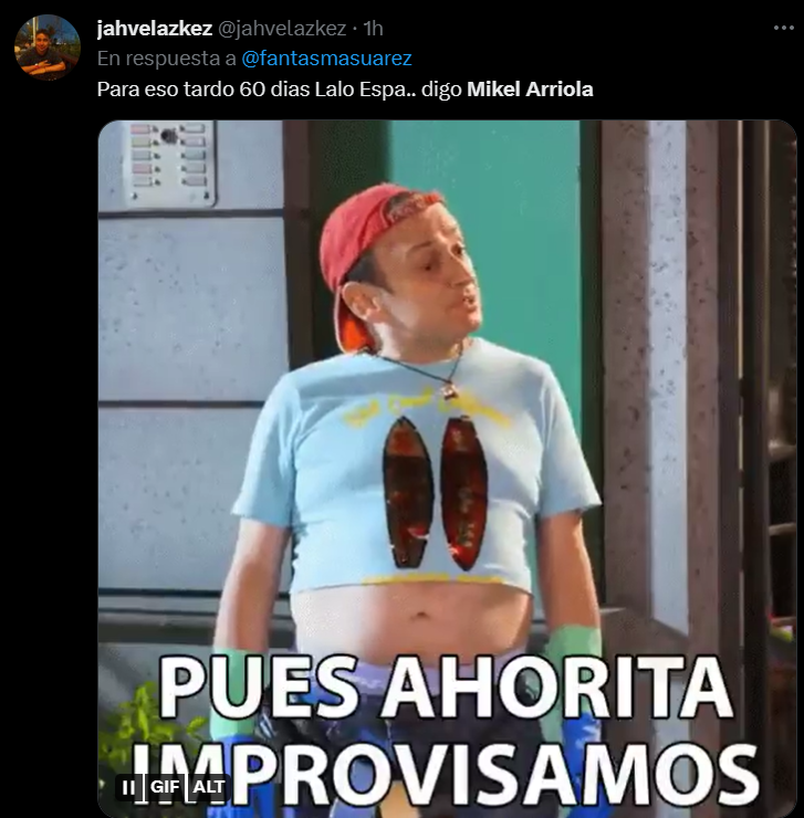 Meme de la Liga MX y Mikel Arriola