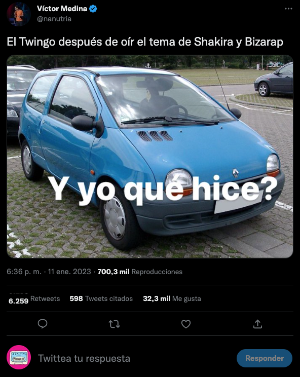 Saluditos a Piqué: Así los memes a la sesión de Bizarrap con Shakira