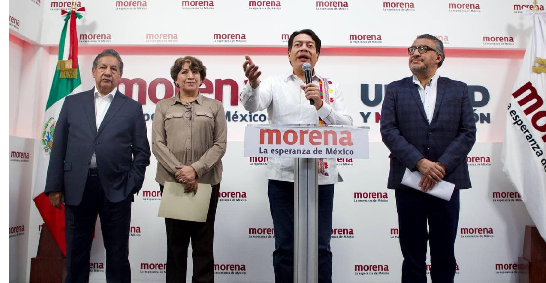 No lo esperábamos: Presentan a Delfina Gómez como única precandidata de  Morena al Edomex