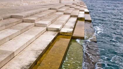 El órgano que transforma el sonido de las olas del mar