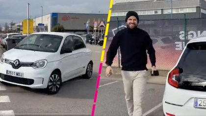 Y sigue... Piqué llegó en un Twingo a la tercera jornada de la Kings League