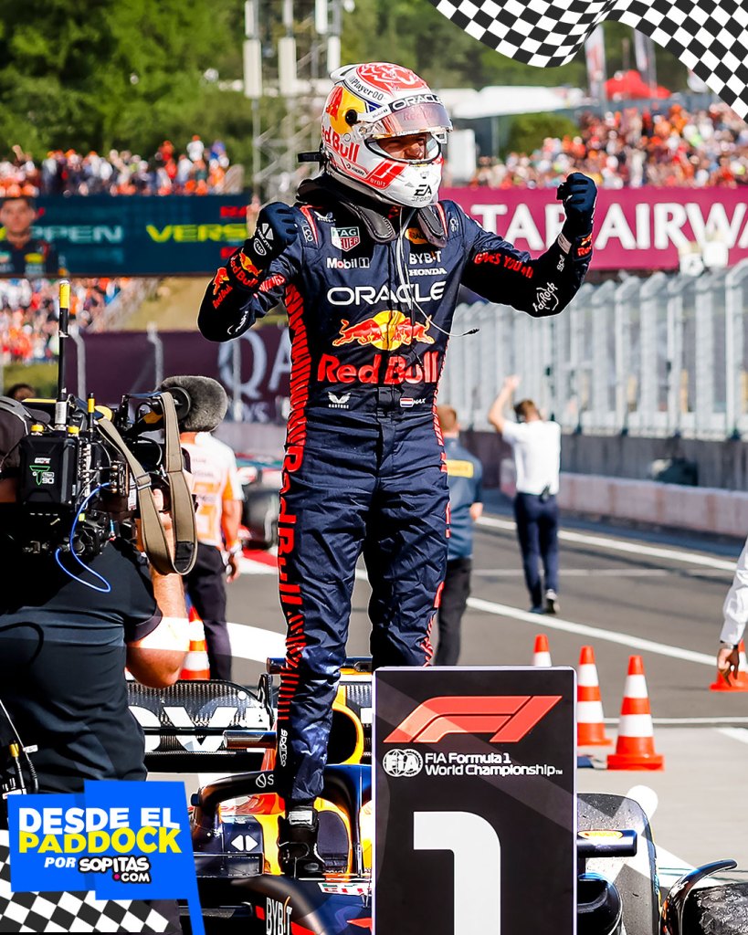 Max Verstappen llegó a 7 triunfos seguidos