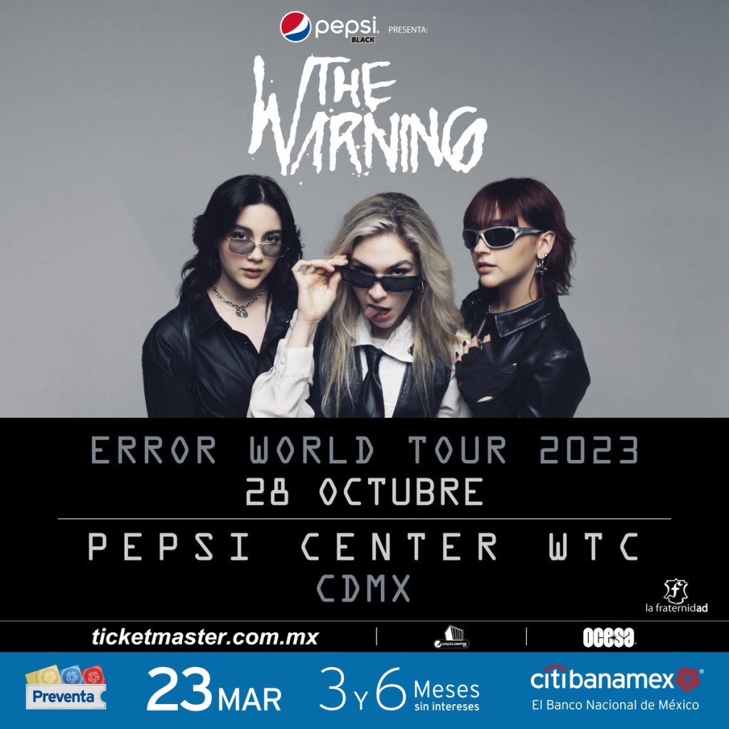 The Warning Pepsi Center WTC 2023 