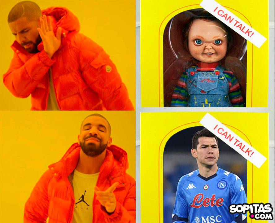 chucky lozano meme champions league