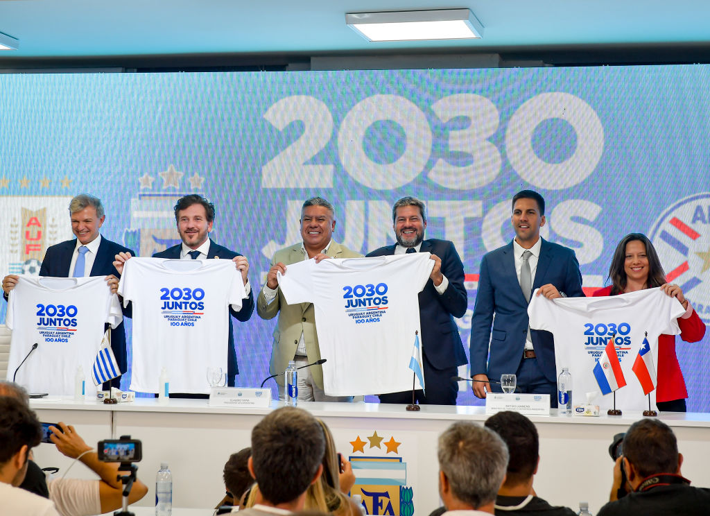 Chile, Argentina, Paraguay y Uruguay buscarán organizar el Mundial de 2030