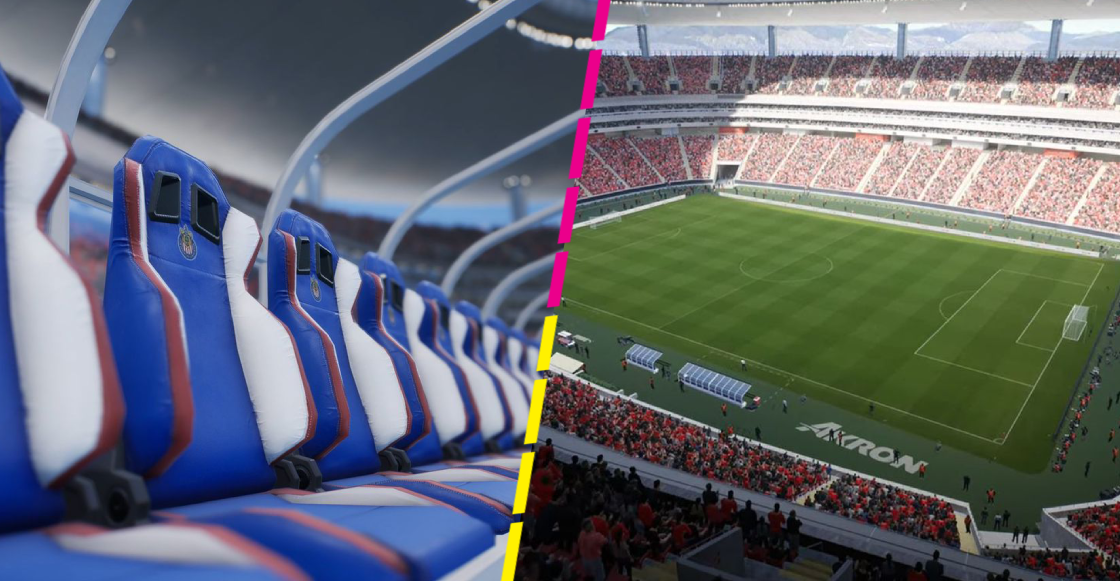 ¡Les quedó igualito! Así se ve el Estadio Akron de las Chivas en el 'eFootball' 2023