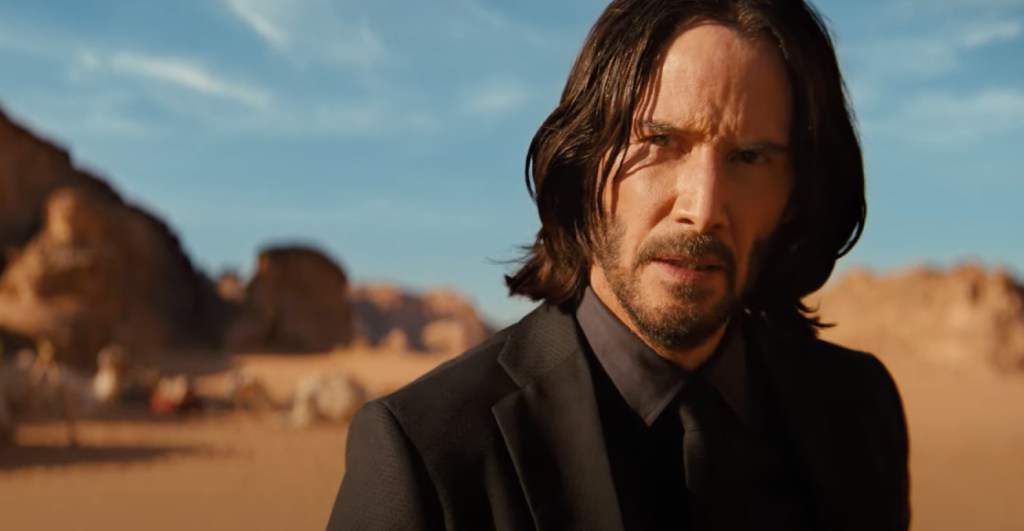 Keanu Reeves escapa de la muerte el nuevo tráiler de 'John Wick 4'