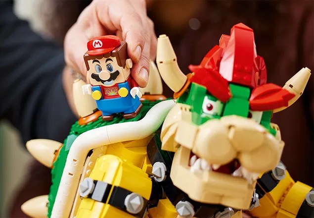 LEGO lanzó una enorme figura de Bowser y acá les contamos cuánto cuesta