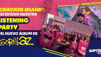 Fans en el listening party de Cracker Island, de Gorillaz