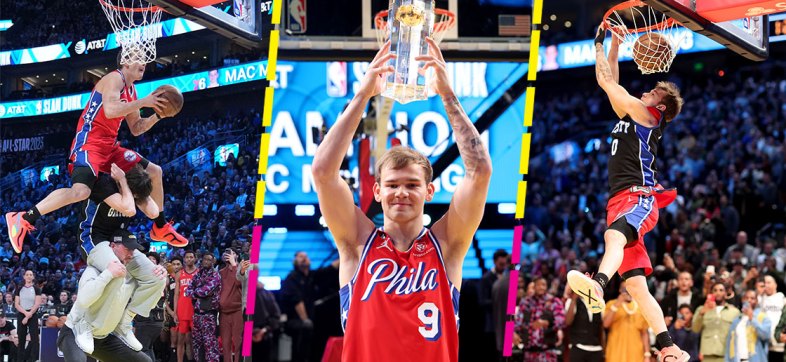 ¡Torbellino aéreo! Las clavadas con las que Mac McClung reventó el NBA All-Star Weekend para siempre