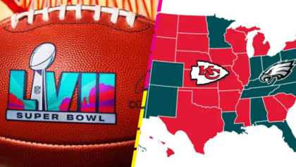 Con Chiefs o Eagles: ¿En Estados Unidos, a qué equipo apoya cada estado para ganar el Super Bowl?