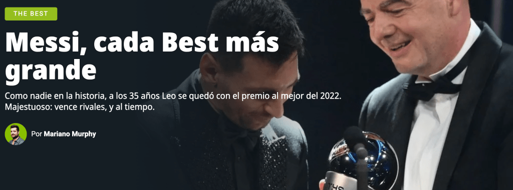 messi the best