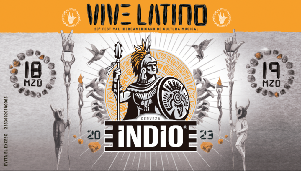 El cartel oficial del Vive Latino 2023