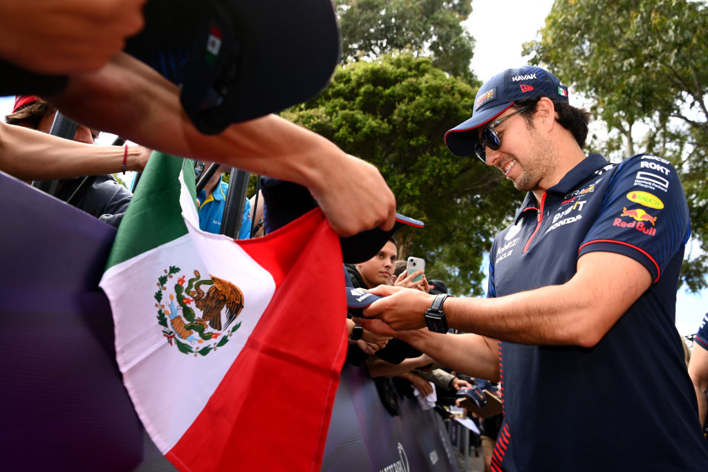 checo perez gran premio australia