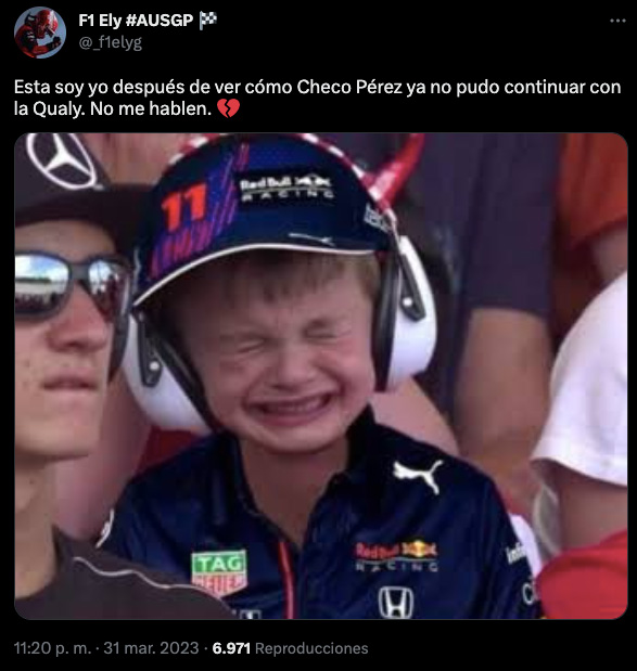 fans checo perez memes gp australia