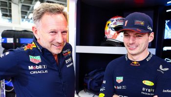 El "conformismo" de Verstappen y los elogios de Chris Horner a Checo Pérez en el GP de Arabia