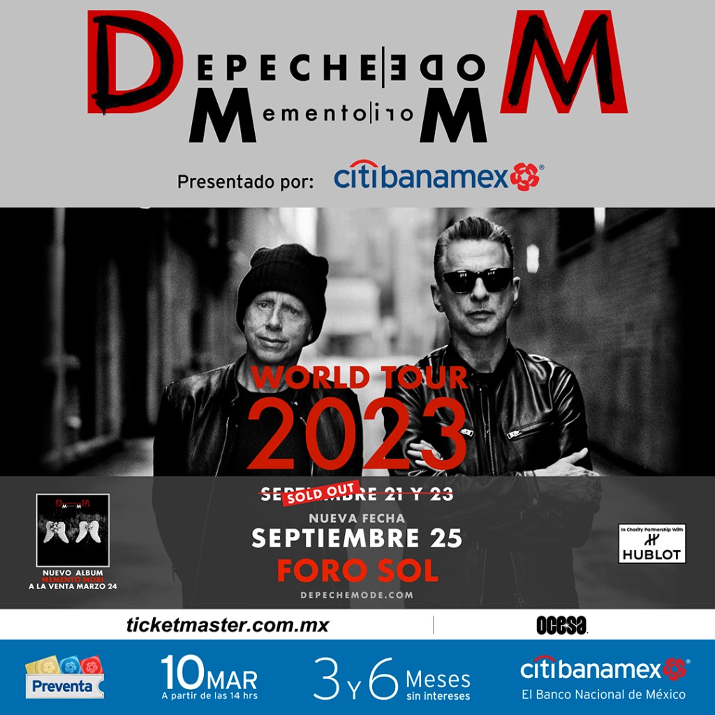 Gira de Depeche Mode en México 