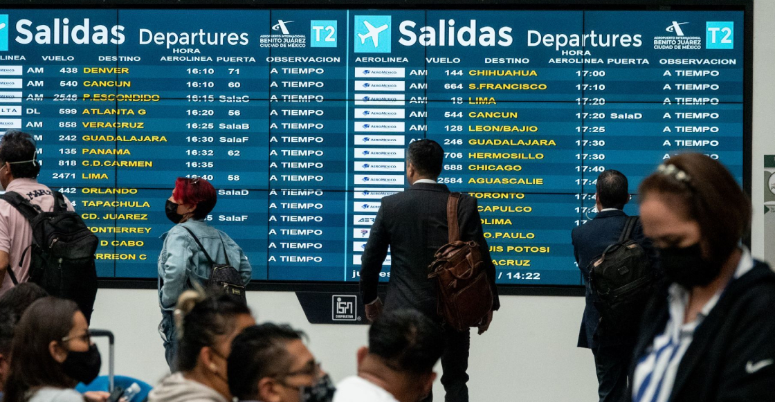 Les explicamos el relajo del AICM y los horarios de vuelos en el aeropuerto